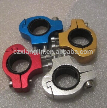 CNC Aluminum Refit Bike Handlebar LED Light Clamp with High Quality