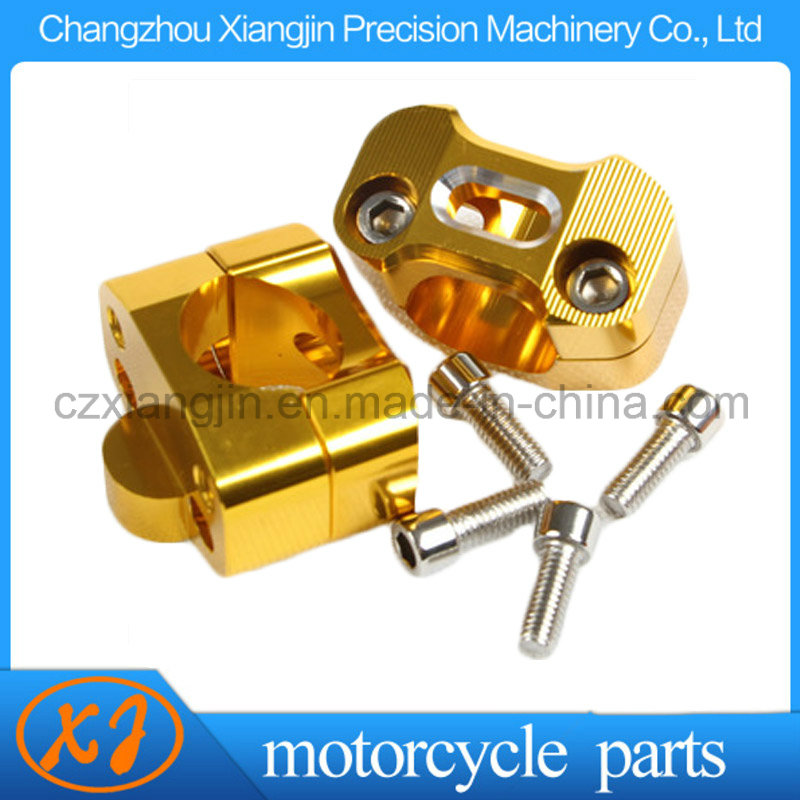 CNC Machining Aluminum Alloy Bar Riser Handlebar Clamp