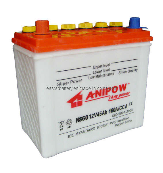 Car Battery 12V 45ah-Ns60 Series