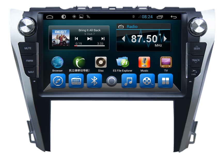 Car DVD GPS Navigation Multimedia for Toyota Camry Android (AST-1026)