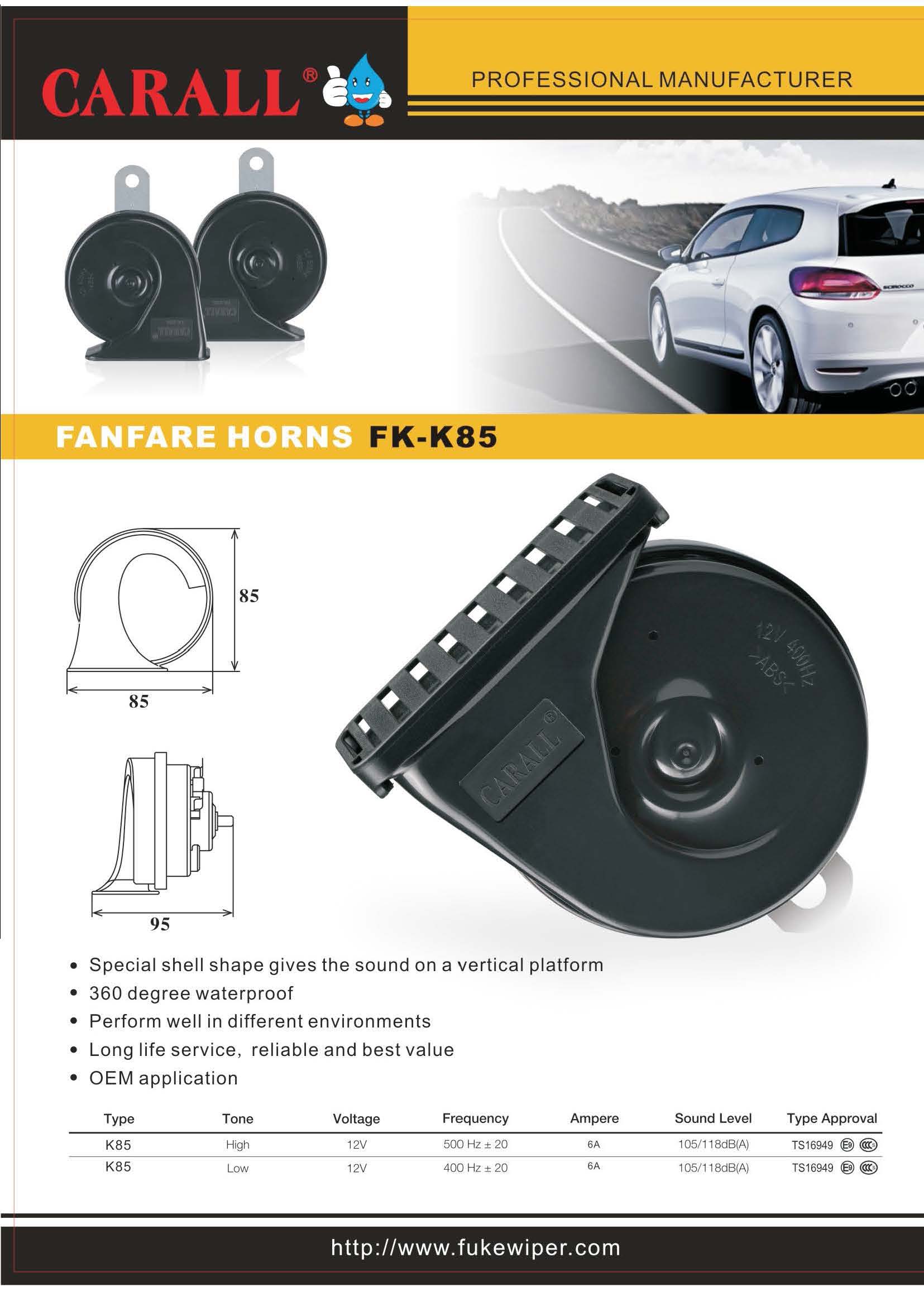 Car Speake with Water Shield