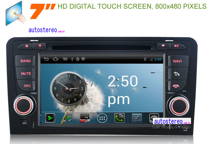 Car Stereo GPS Headrest for Audi A3 S3