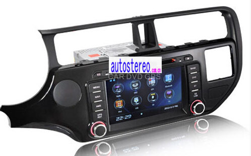 Car Stereo GPS Navigation Headunit for KIA K3 / Rio / Pride (ZW-KIA-122)