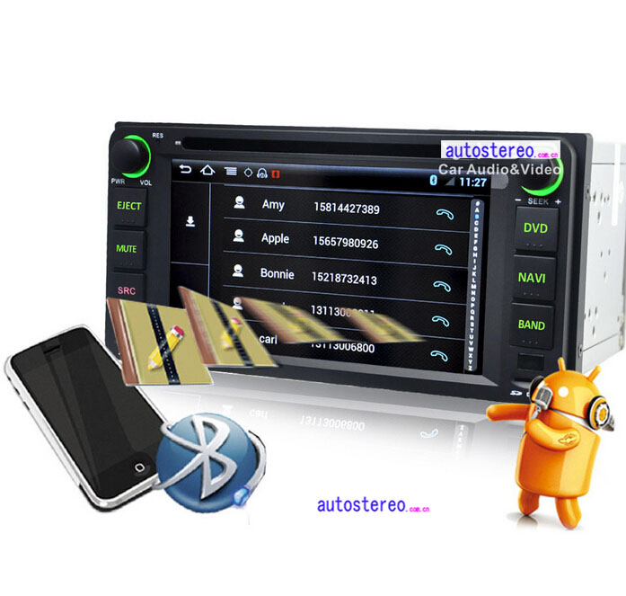 Car Stereo GPS Navigation for Toyota Hilux RAV4 Corolla
