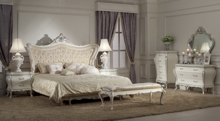 Classical Wooden Bedroom Furniture Bed