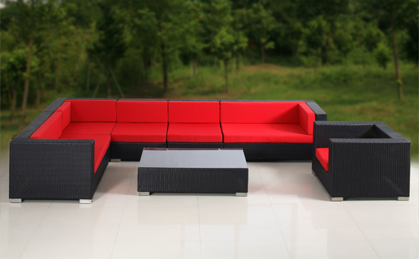 Competitive Outdoor Corner Sofa Set (S0009)