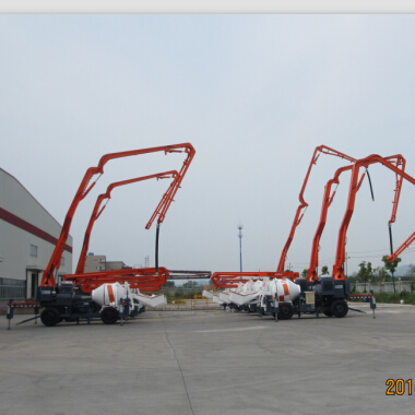 Concrete Mixing Pump Concrete Mixer Pump Boom