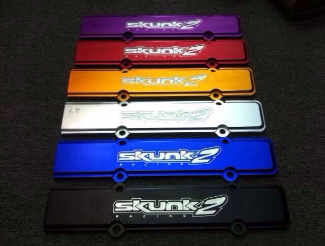 Custom CNC Aluminium Car Skunk2 Engine Cover