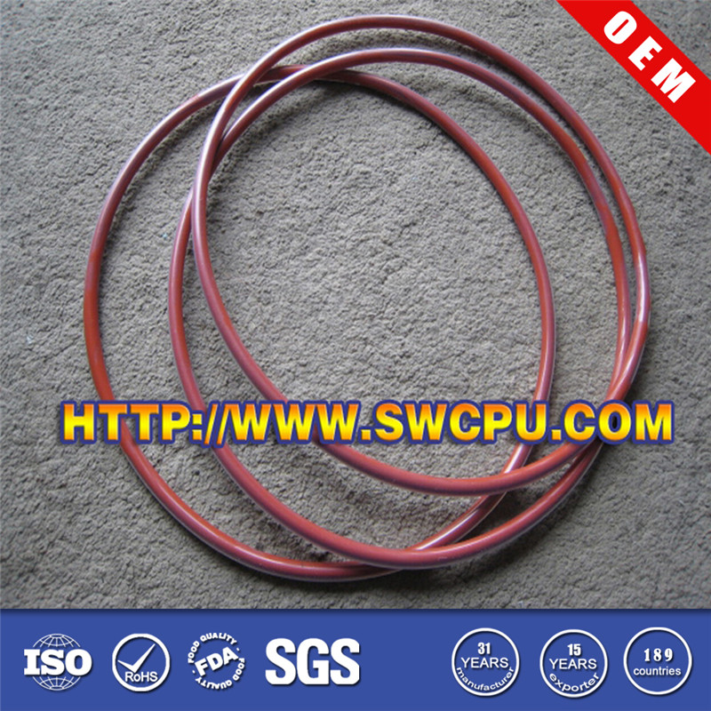Custom-Made Plastic PTFE Sleeved/Coated O Ring