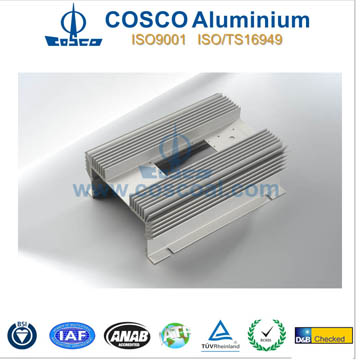 Customized CNC Precise Extruded Aluminum/Aluminium Heat Sink