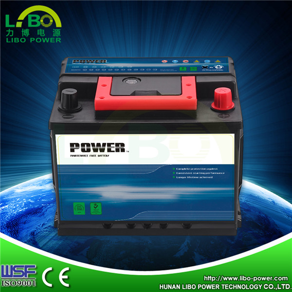 DIN Mf Rechargeable 66ah Car Batteries for European Car