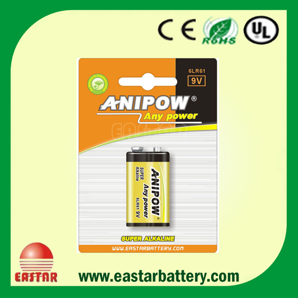 Dry 1.5V Lr6 Alkaline Battery