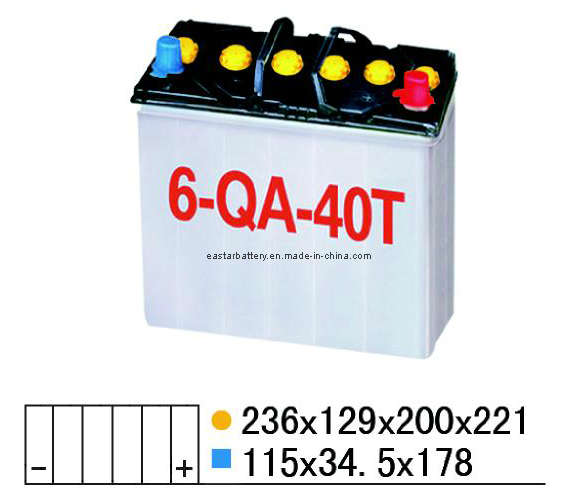 Dry Charge Car Battery 12V40ah (N40L)
