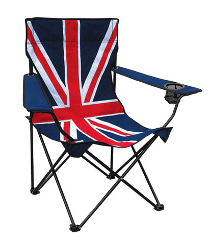 England Flag Chair English Flag Chair