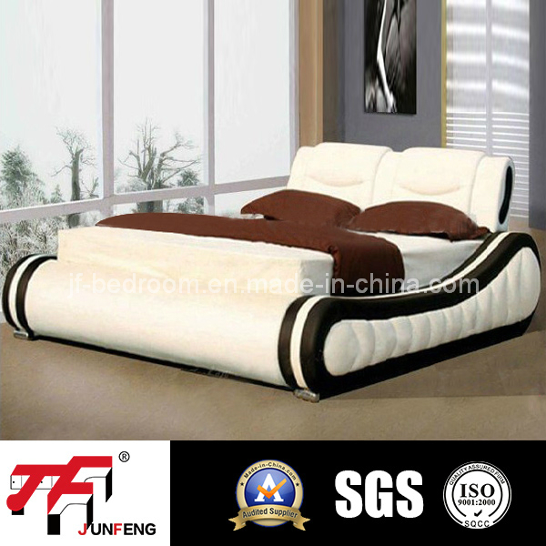 Europe Style Leather Bed J-17