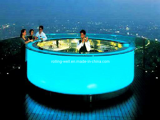 Event LED Furniture /Luxury LED Circle Counter /LED Bar Counter