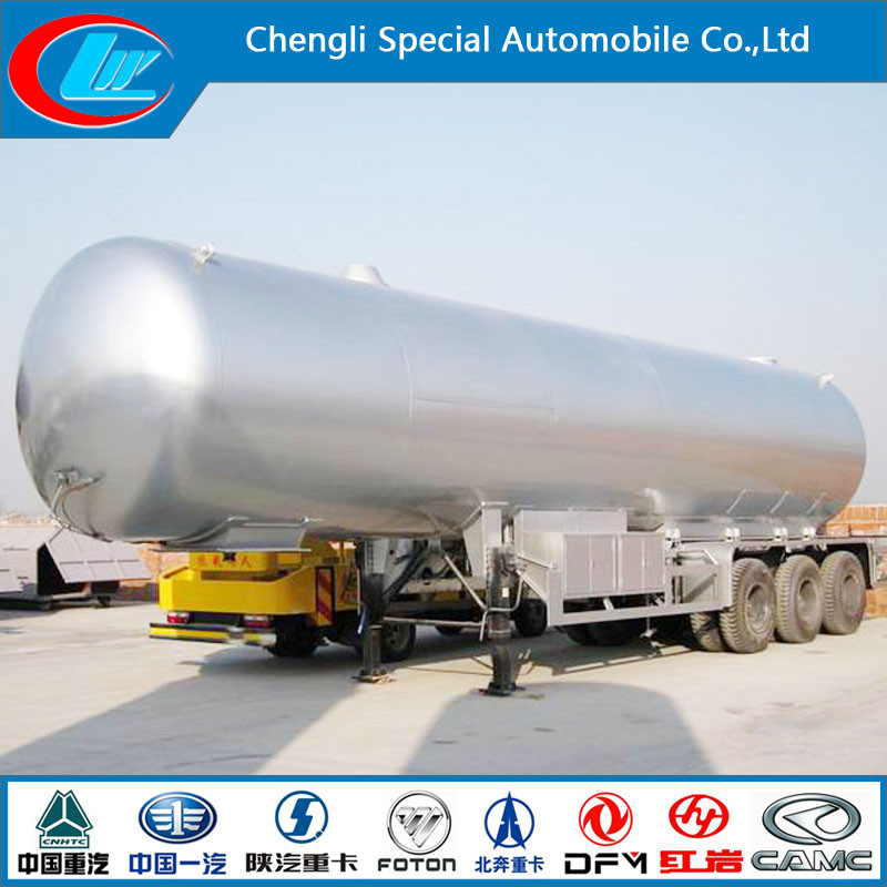 Factory Direct Sale 30cbm to 60cbm LPG Transport Semi Trailer