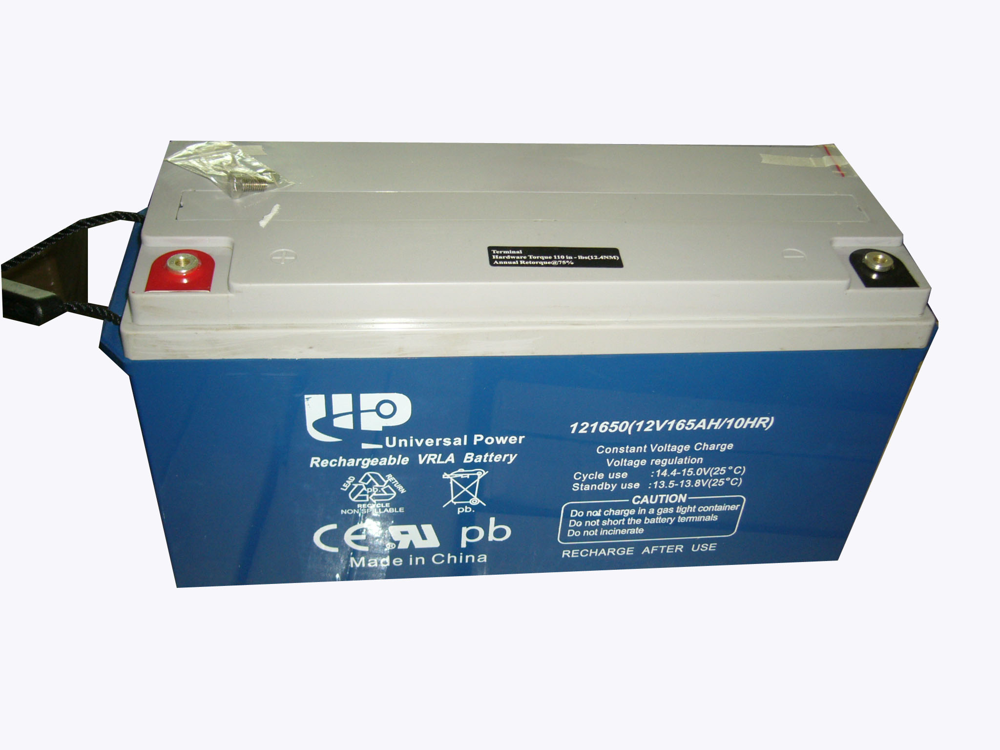 Factory Outlet! Solar Battery 12V165ah