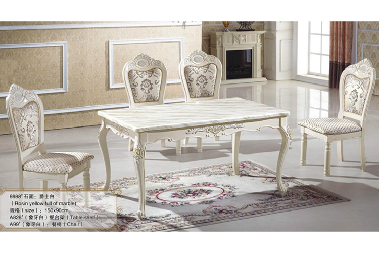 Factory Supply Oak Dining Table From China (TM-6988)