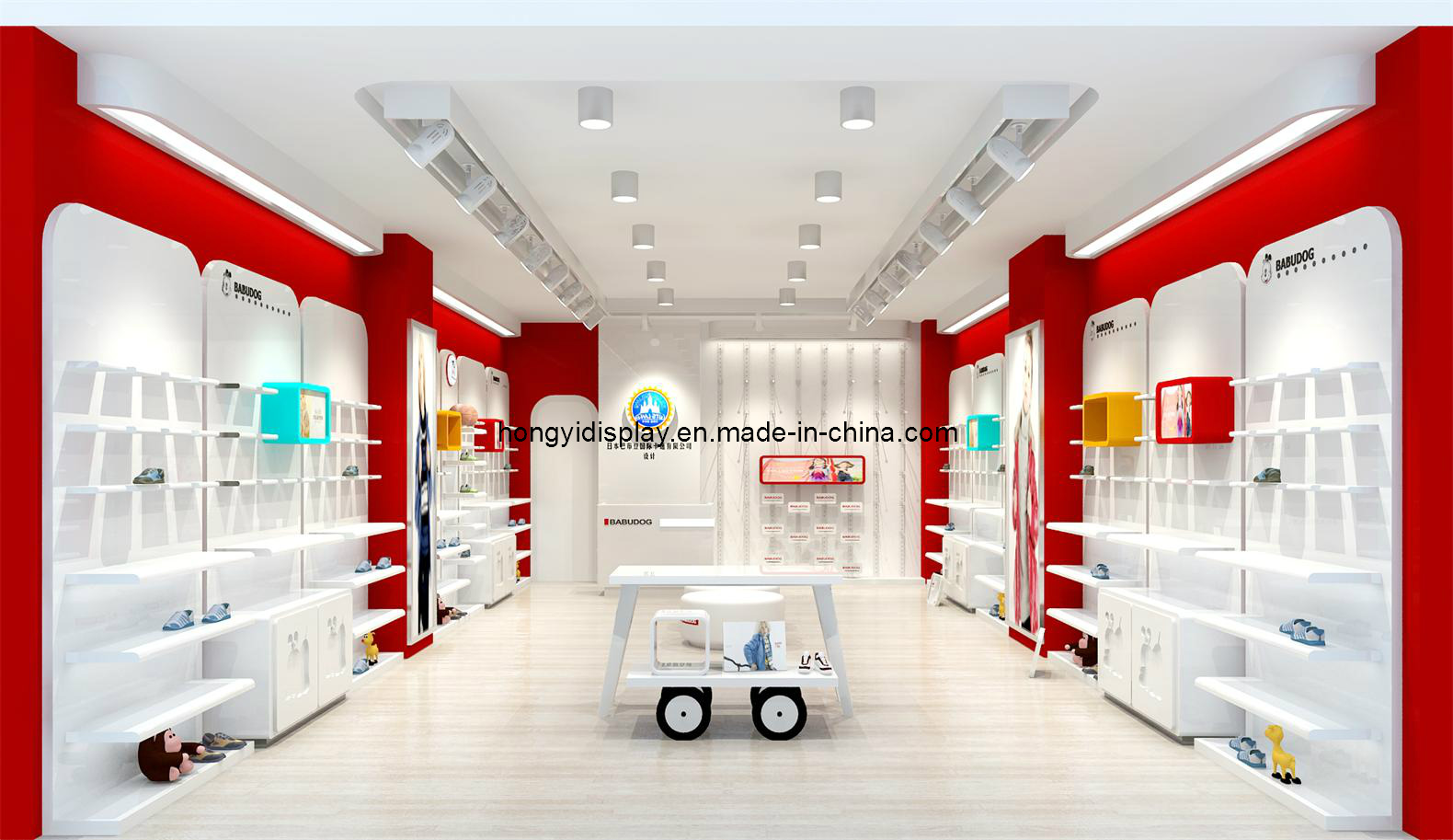 Fashion Garment Rack for Children Retail Shopfitting (HYC-01)