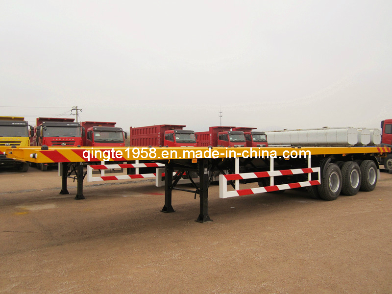 Flat Bed Container Transportation Semi Trailer (QDT9401TJZ)