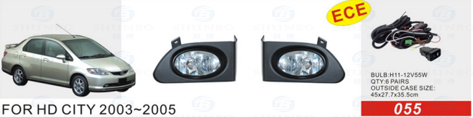Front Fog Lamp for Honda City 2003-2005