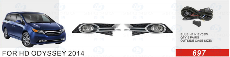 Front Fog Lamp for Honda Odyssay 2014 (FL-2957)