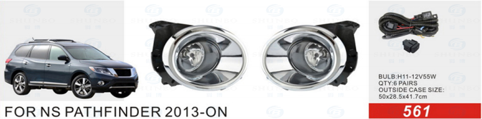Front Fog Lamp for Nissan Pathfinder 2013-on (FL-2967)