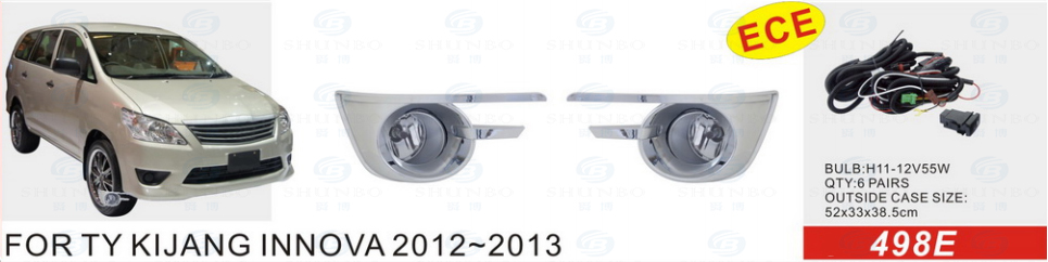 Front Fog Lamp for Toyota Kijang Innova 2012-2013