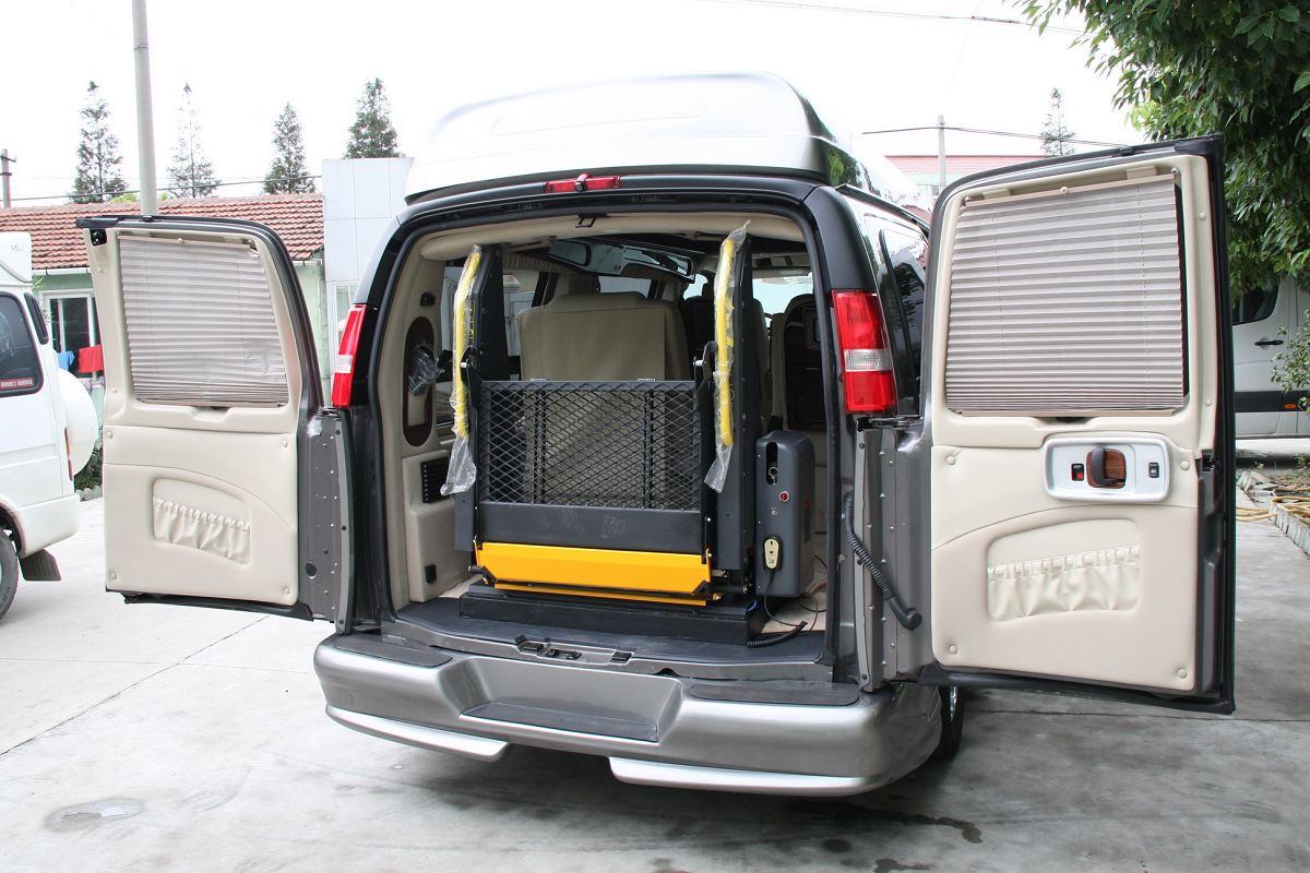 Fully Electric Wheelchair Lift for Van and Minibus (WL-D-880U-1150)