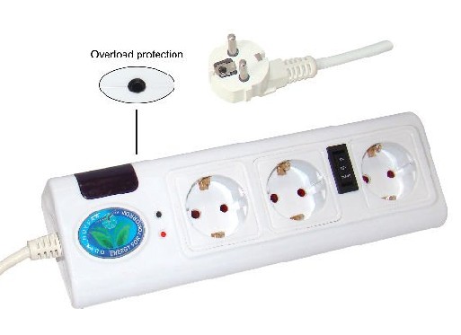 Germany Extension Strip with Energy-Saving Function