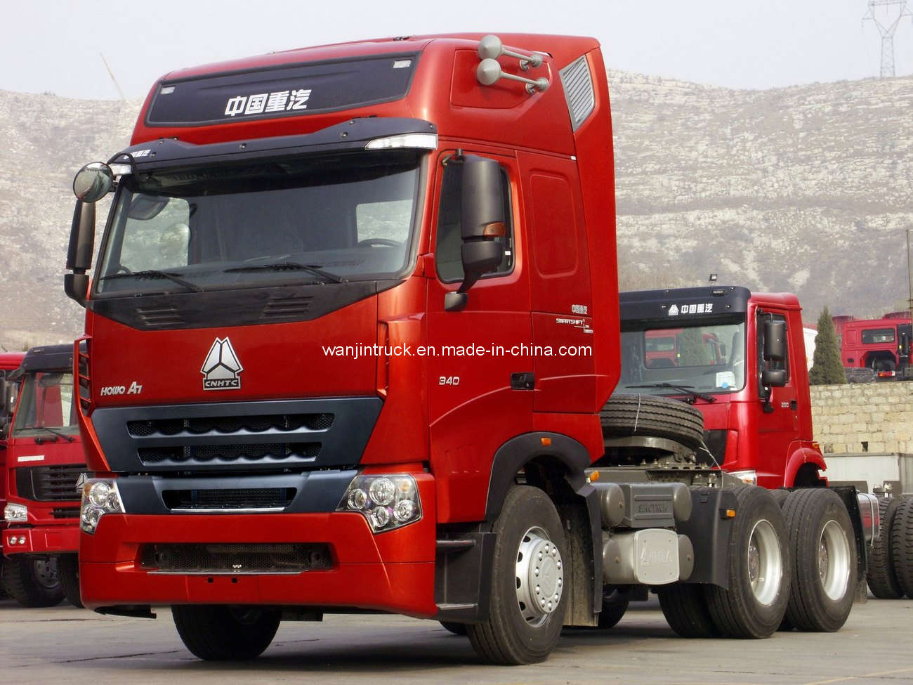 HOWO A7 6*4 Tractor Truck with Bokee