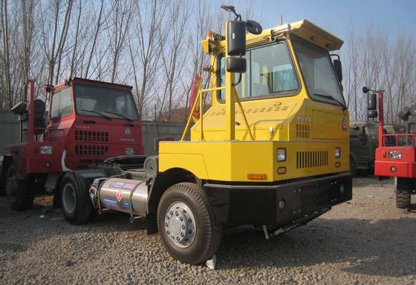 HOWO Hova 4X2 Terminal Pier Tractor Truck for Port Application Trailer