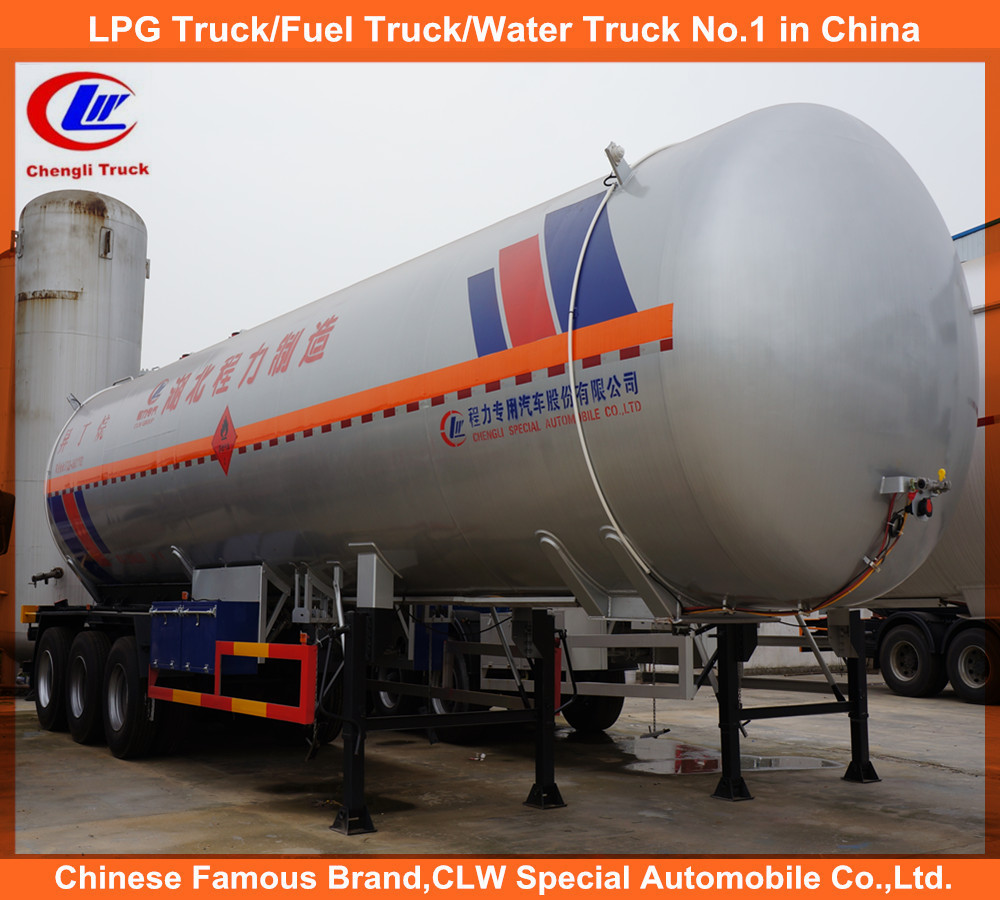 Heavy Duty 56000liters LPG Tank Transport Semi Trailer