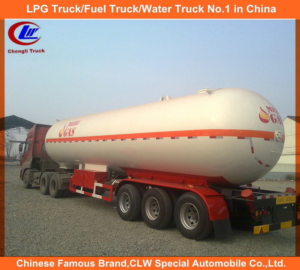 Heavy Duty Asme Standard Propane Isobutane LPG Transport Tank Truck Trailer