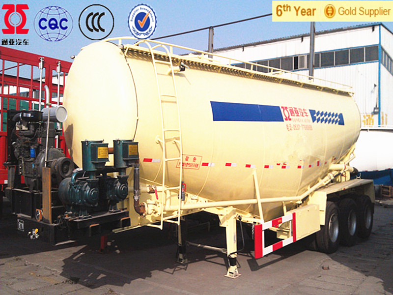 High Quality Bulk Cement Tank Trailer in Truck Semi Trailer or Semi-Trailer (CTY2000GHYSWB)