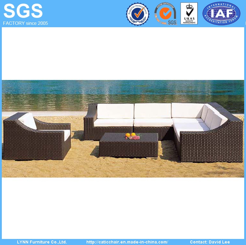 Hotel Outdoor Furniture Rattan Sofa Set Ln-002