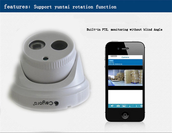 IP66 High Reliability Real Time Alarm Surveillance IR IP Camera