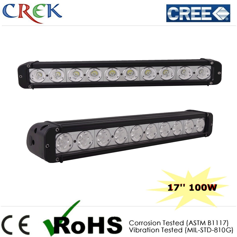 IP68 17 Inch 100W Spot Beam LED Work Light Bar 8000lm (CK-BC11010)