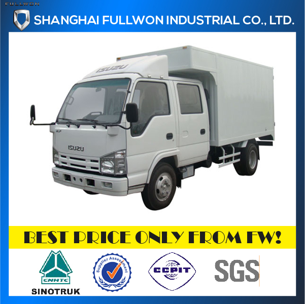 Isuzu 100p 1.2 - 1.85 Ton 2 - 10 M3 Double Row Light Duty Van Truck