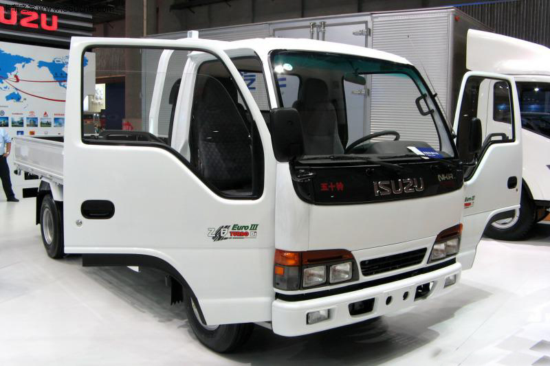 Isuzu 600p Intercooler Diesel Engine Long Cargo Truck