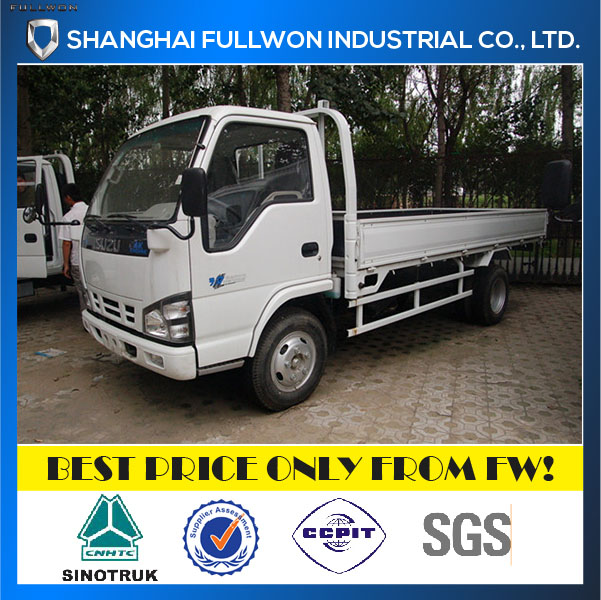 Isuzu Light Duty 600p Single Row Payload 2-4 Ton Cargo Truck