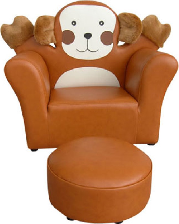 Kid's Sofa Children Chair Home Furniture Made of Leather (K-44)