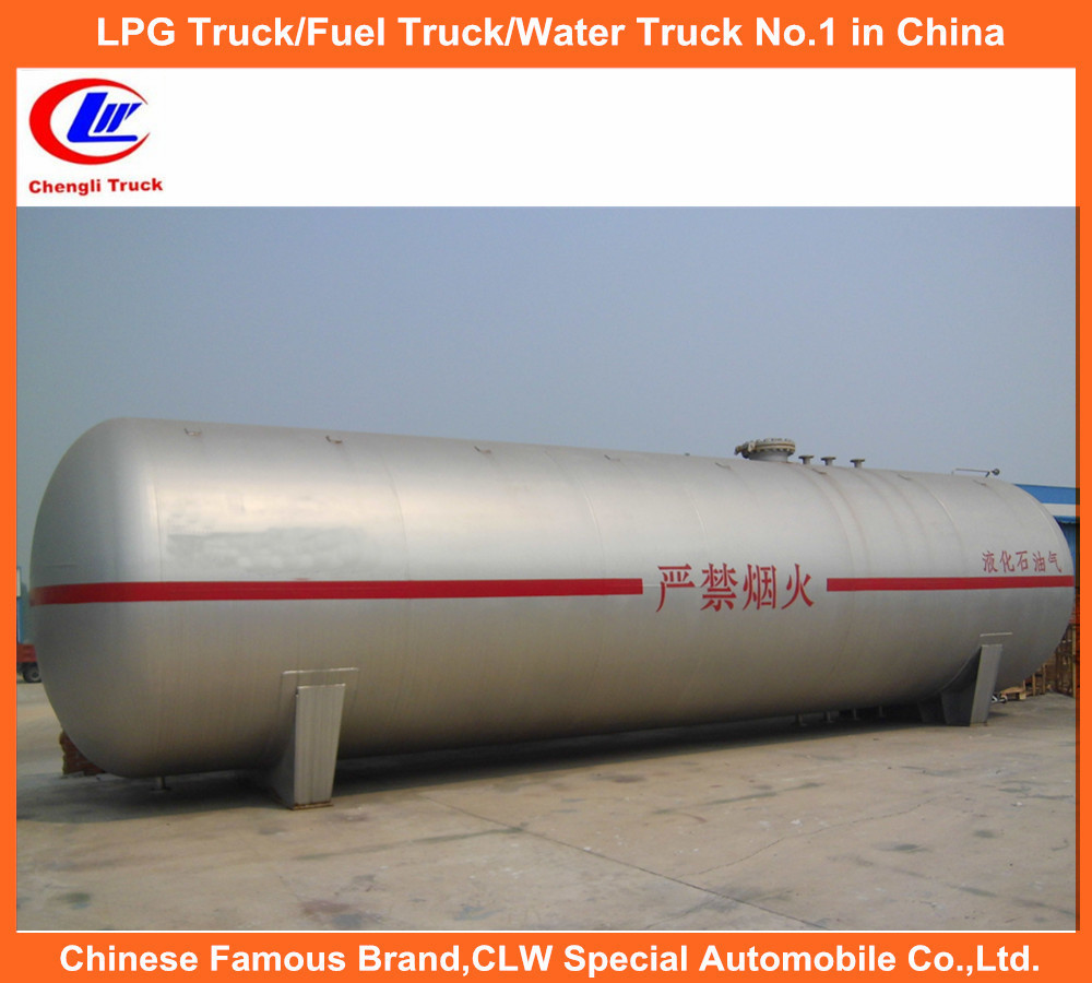 LPG Storage Tank 100cbm with 42ton Loading Capacity with Safety Valve