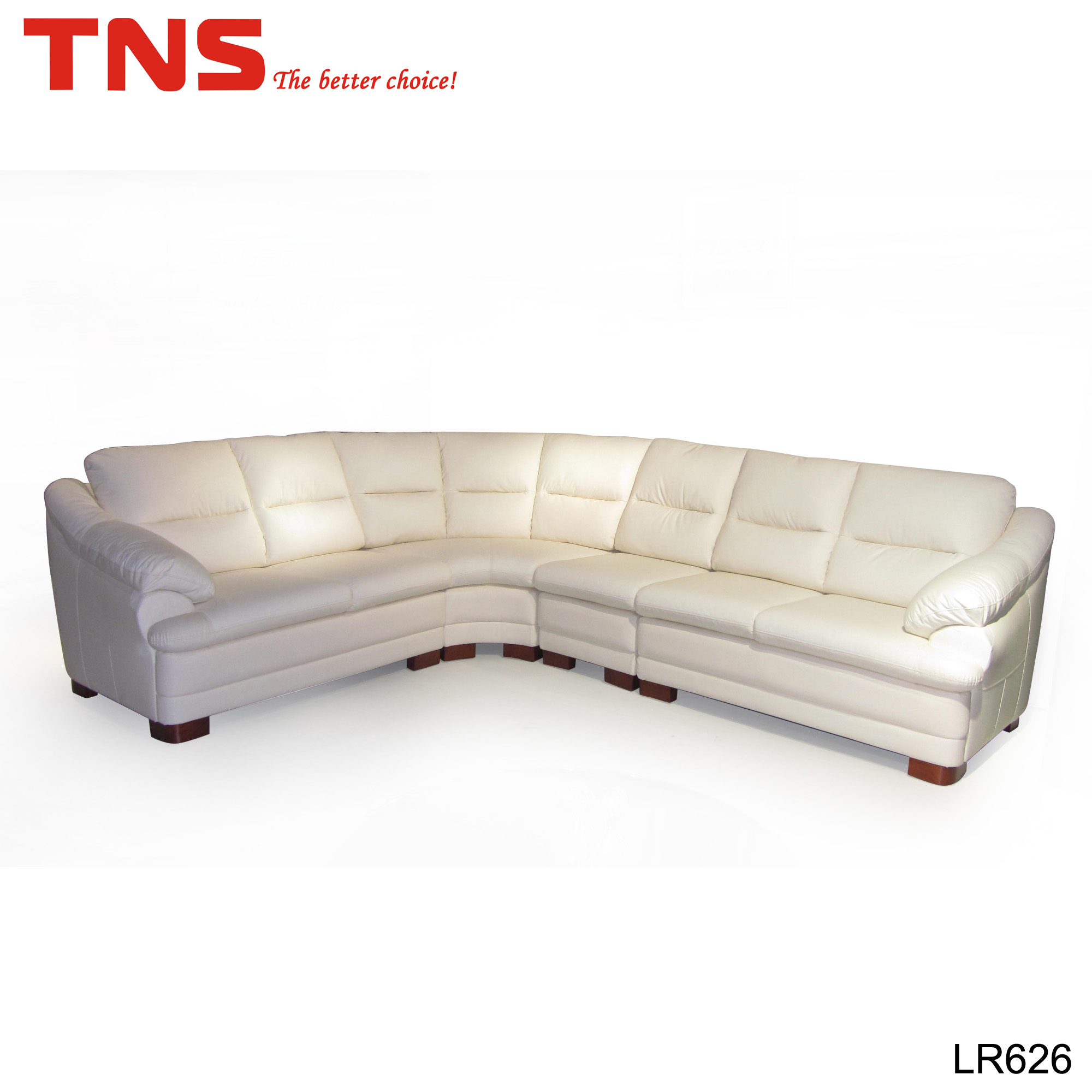 Leather Sofa (LR626) for Modern Living Room