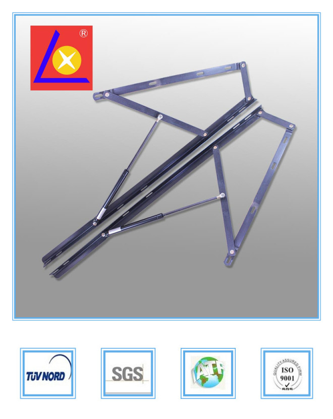 Lift Gas Struts with Frame for Wall Bed