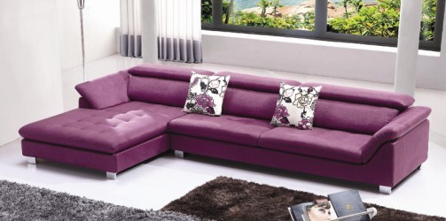 Living Room/Home Furniture Modern Sectional Corner Fabric Sofa (C2065)