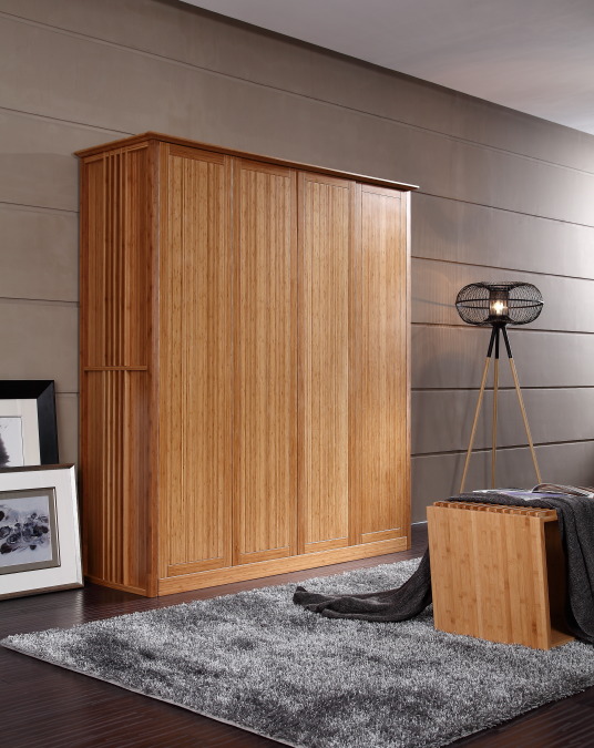Luxurious Modern Bamboo Garderobe for Bed Furniture