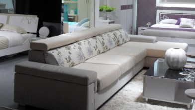 Modern Fabric Living Room Sofa Furniture (RFT-2039B)
