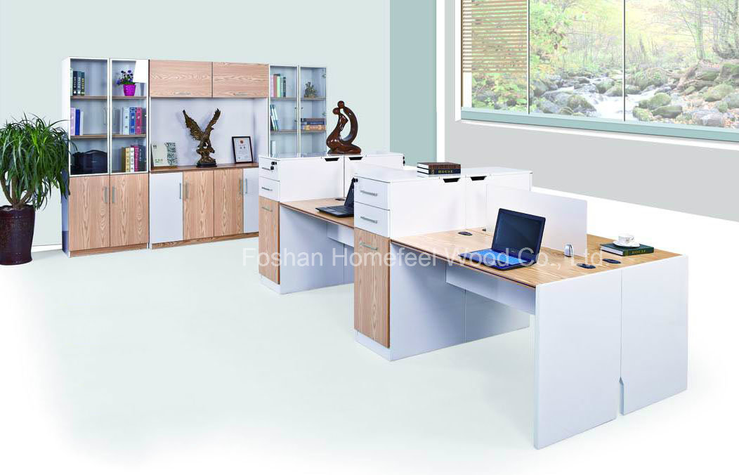 Modern Office Partition Office Workstation with Filing Cabinet (HF-E547)